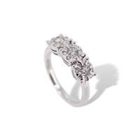 Anillo Mirco Visconti Mujer in Oro blanco Diamante 0.80 Ct AB723/ 7 - AB723/ 7